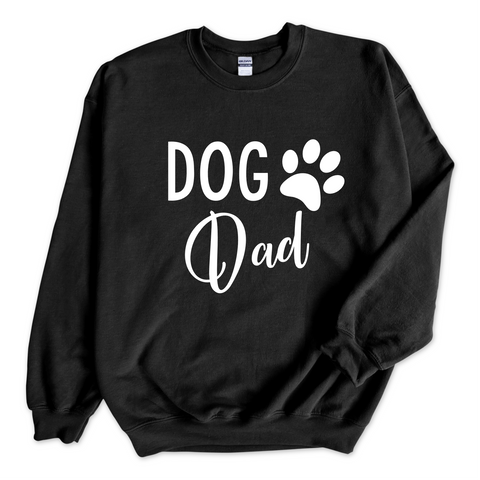 Dog Dad Crewneck Sweatshirt