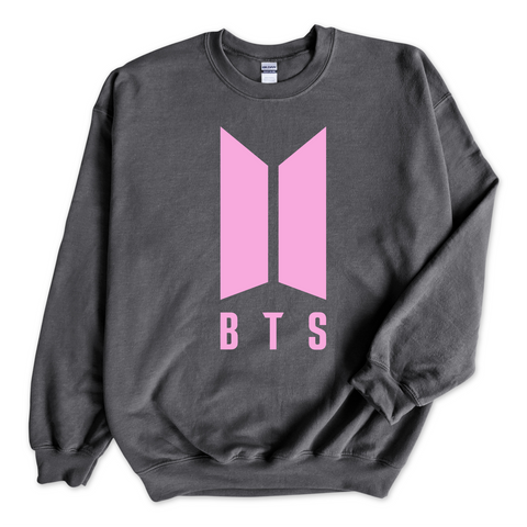 Bts on sale pink sweatshirt