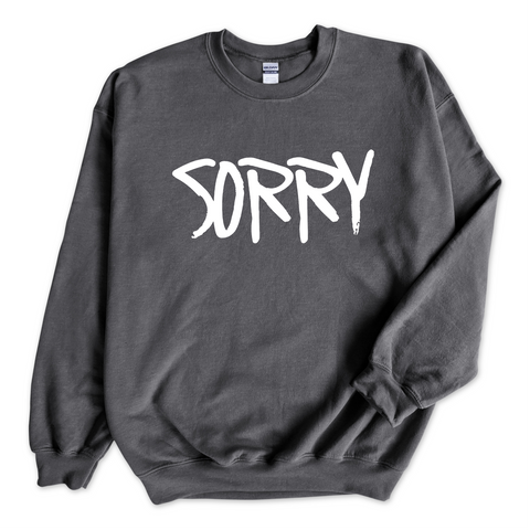 Justmoji // Sorry Crewneck Sweatshirt