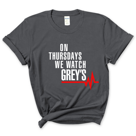 On Thursdays We Watch Grey's T-Shirt