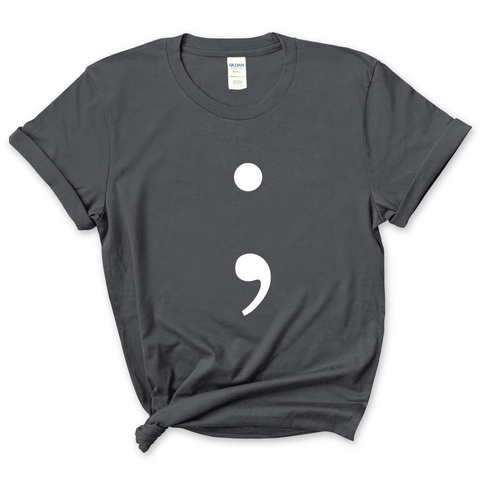 Semicolon ; T-Shirt