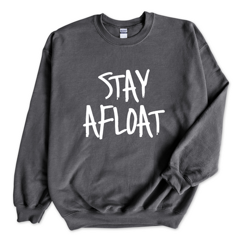 Justmoji // Stay Afloat Crewneck Sweatshirt