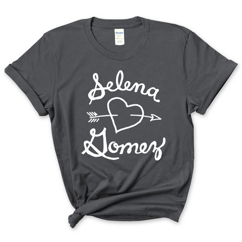 Selena Gomez Heart Logo T-Shirt