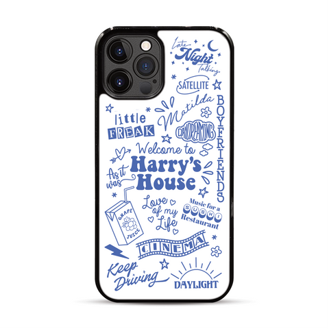 Harry's House Retro Tracklist iPhone Case