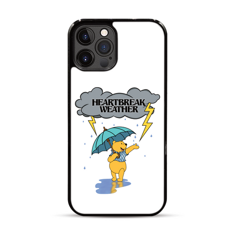 Winnie the Pooh Heartbreak Weather iPhone Case