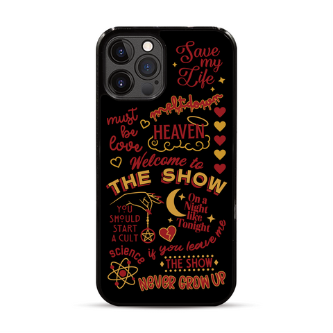 Niall Horan The Show Retro Tracklist iPhone Case