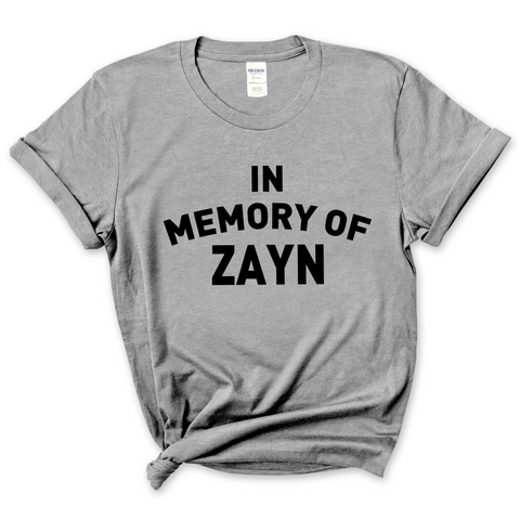 In Memory of Zayn T-Shirt