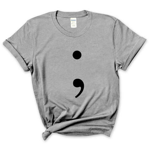 Semicolon ; T-Shirt