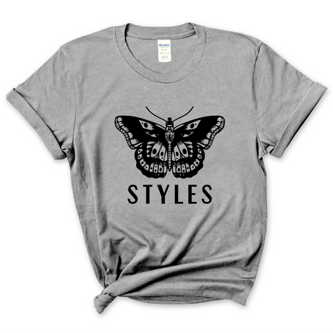 Styles Butterfly Tattoo T-Shirt