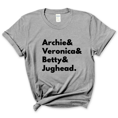 Riverdale // Archie, Veronica, Betty, & Jughead T-Shirt