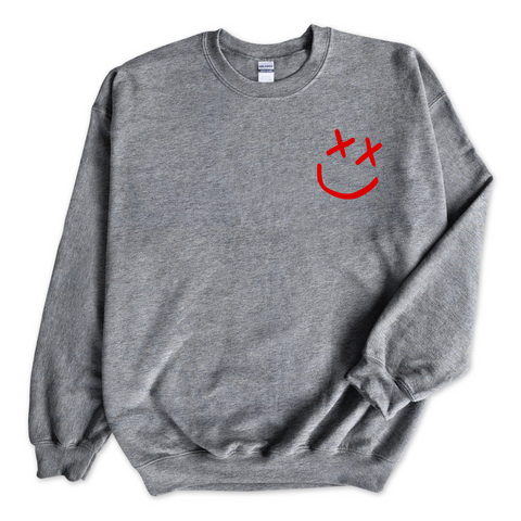 Louis Tomlinson // Happy Face Crewneck Sweatshirt