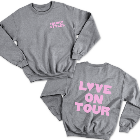 Harry Styles // Love on Tour Crewneck Sweatshirt