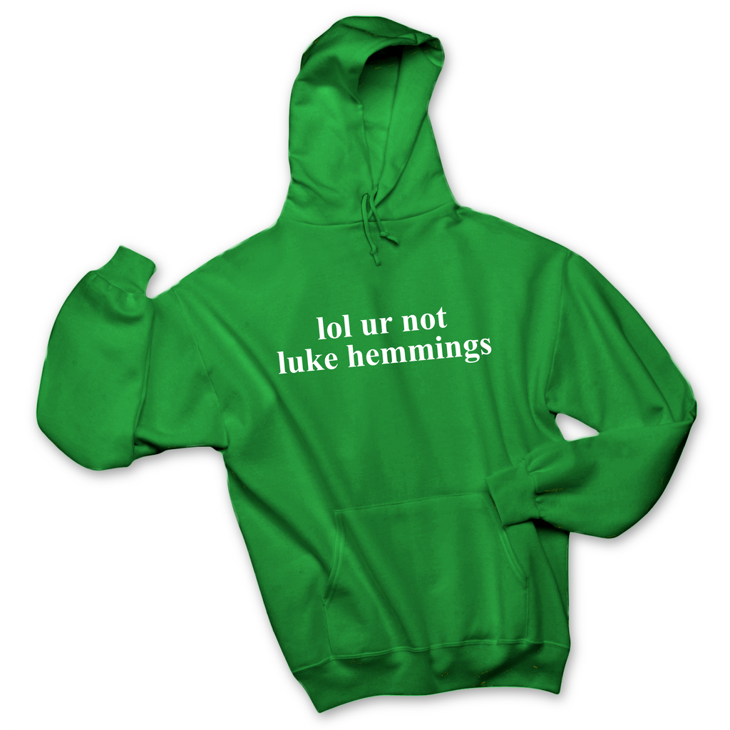 lol ur not luke hemmings Hoodie