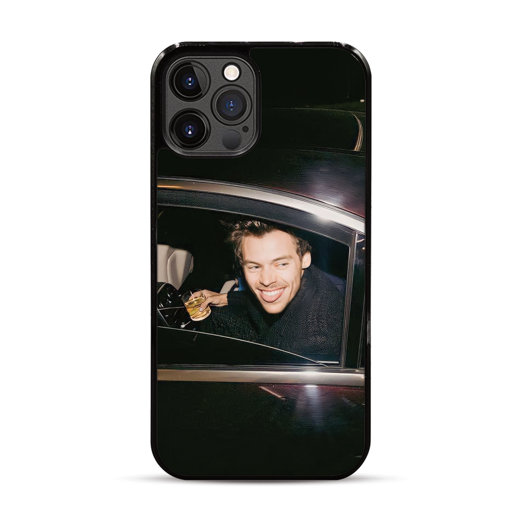 Harry Styles in Car at The Brits iPhone Case