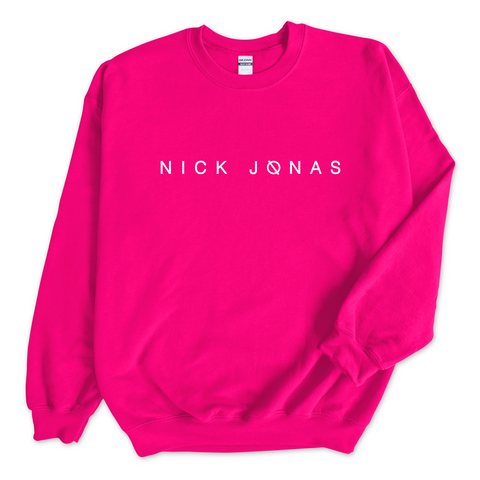 Nick Jonas Crewneck Sweatshirt