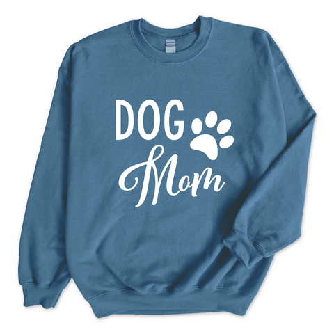 Dog Mom Crewneck Sweatshirt