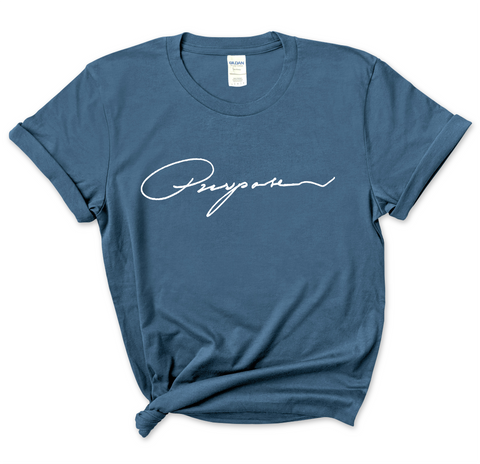 Purpose Script T-Shirt