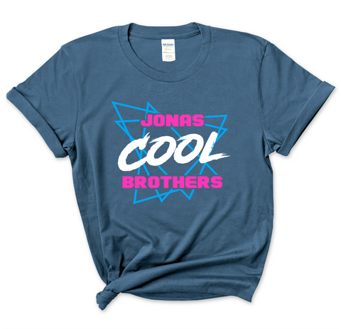 Jonas Brothers Retro Cool T Shirt Trainwreck