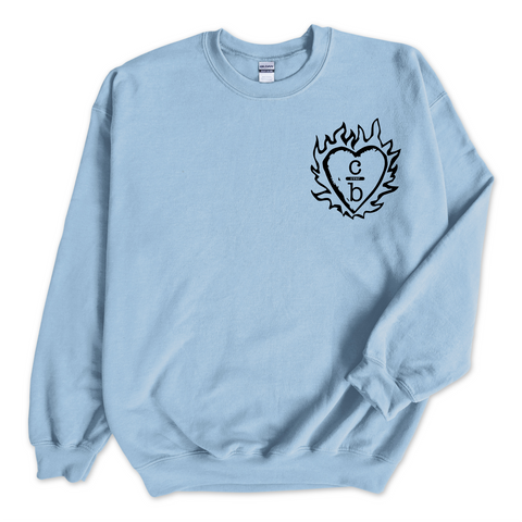 Clothes Over Bros Heart Crewneck Sweatshirt