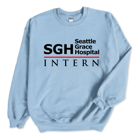 Seattle Grace Hospital Intern Crewneck Sweatshirt