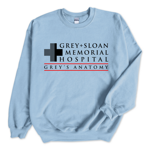 Grey + Sloan Memorial Hospital Crewneck Sweatshirt