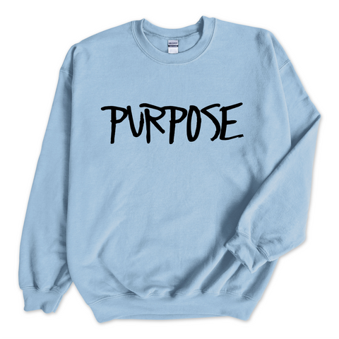 Justmoji // Purpose Crewneck Sweatshirt