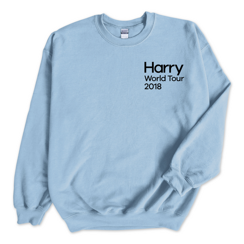 Harry World Tour 2018 Crewneck Sweatshirt