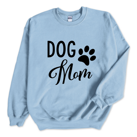 Dog Mom Crewneck Sweatshirt