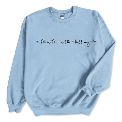 Meet Me in the Hallway Crewneck Sweatshirt