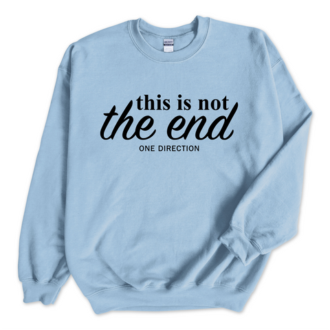 One Direction // This is Not the End Crewneck Sweatshirt