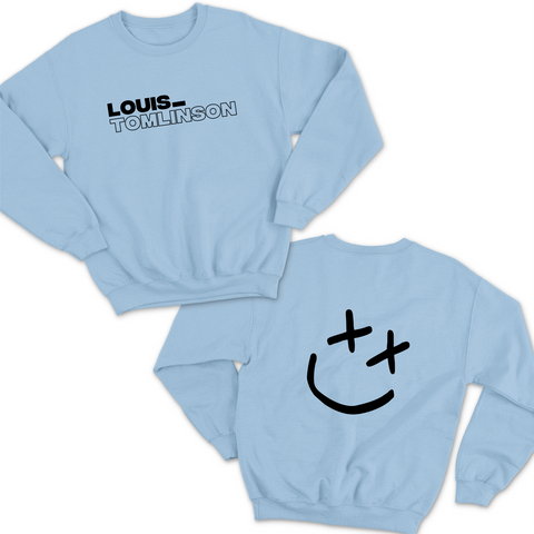 Louis_Tomlinson // Happy Face Crewneck Sweatshirt