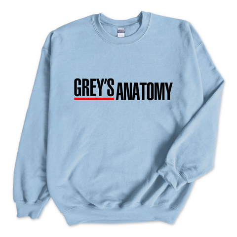 Grey's Anatomy Logo Crewneck Sweatshirt