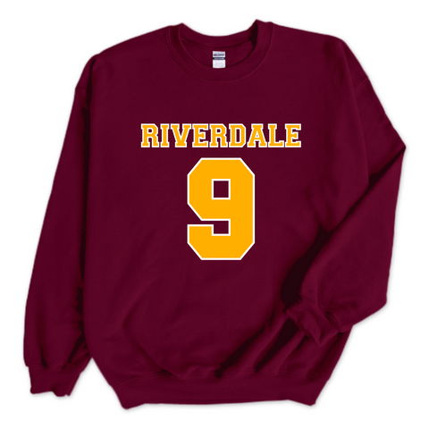 Riverdale 9 Jersey Crewneck Sweatshirt