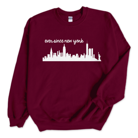 Ever Since New York Skyline Crewneck Sweatshirt