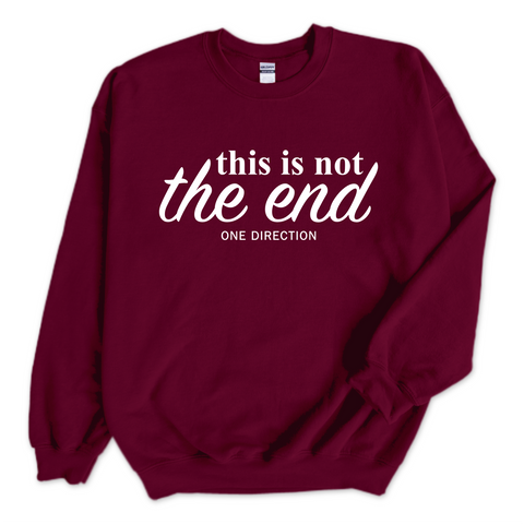 One Direction // This is Not the End Crewneck Sweatshirt