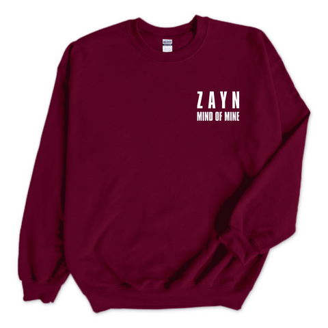 Zayn // Mind of Mine Crewneck Sweatshirt