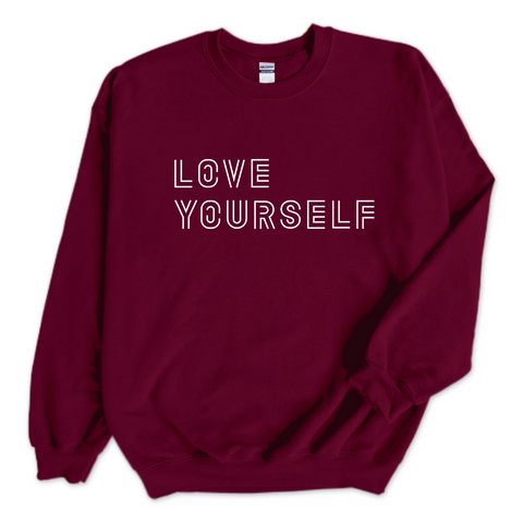 Love Yourself Crewneck Sweatshirt