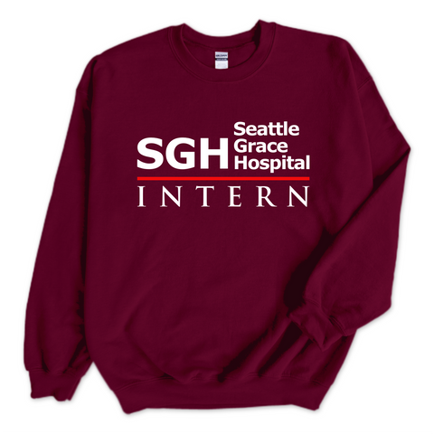 Seattle Grace Hospital Intern Crewneck Sweatshirt