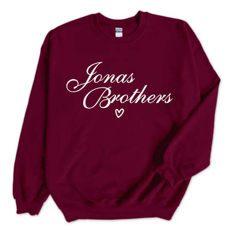 Jonas Brothers Crewneck Sweatshirt