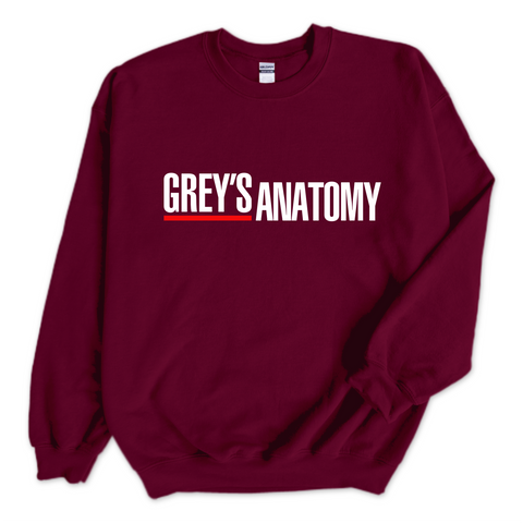 Grey's Anatomy Logo Crewneck Sweatshirt