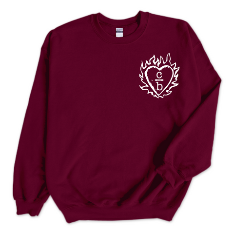 Clothes Over Bros Heart Crewneck Sweatshirt