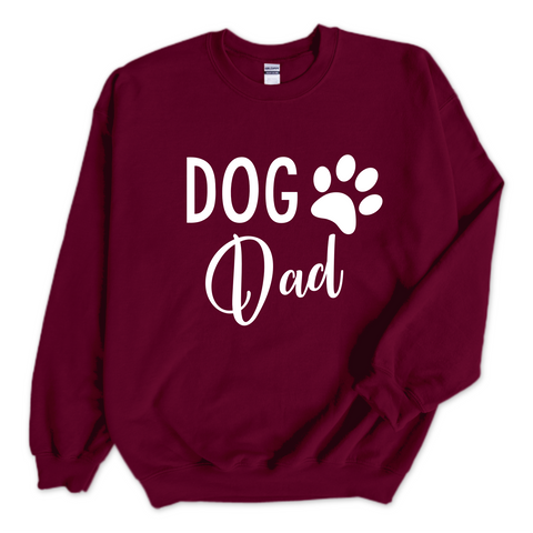 Dog Dad Crewneck Sweatshirt