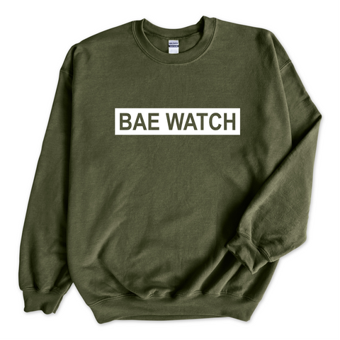 Bae Watch Crewneck Sweatshirt