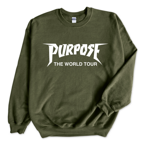 Purpose The World Tour Crewneck Sweatshirt