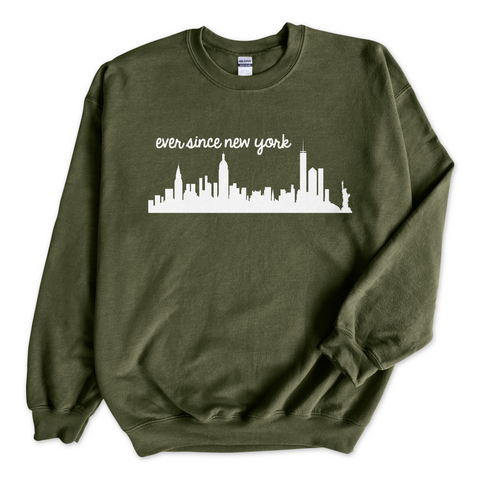 Ever Since New York Skyline Crewneck Sweatshirt