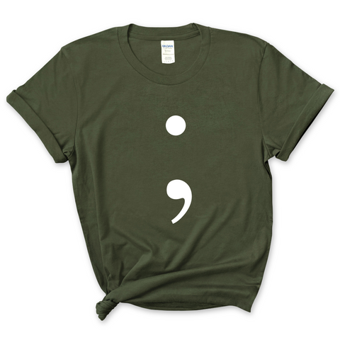 Semicolon ; T-Shirt