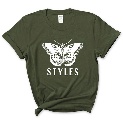 Styles Butterfly Tattoo T-Shirt