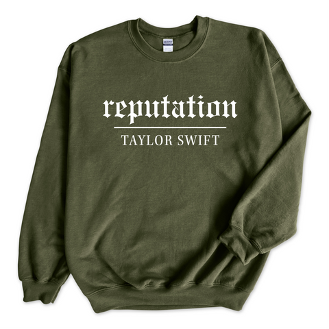 Reputation // Taylor Swift Crewneck Sweatshirt