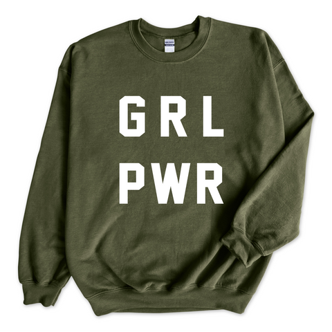 GRL PWR Crewneck Sweatshirt