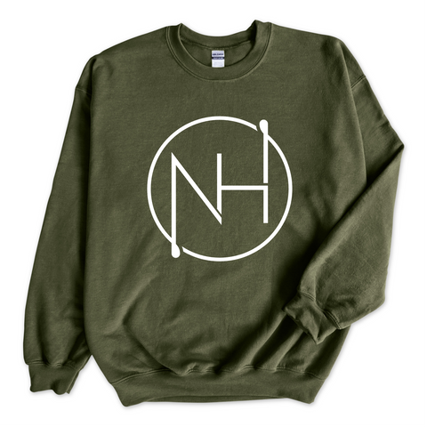 NH Outline Logo Crewneck Sweatshirt